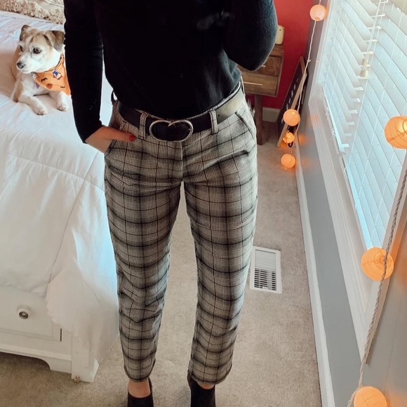 American Eagle Plaid Pants - Picture 1 of 3